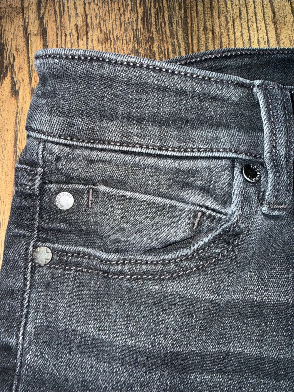 Liverpool Black Washed High-Rise Ankle Skinny Eco Logical Jeans